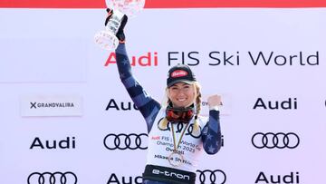 Mikaela Shiffrin supera su récord de puntos en una temporada con 2.206