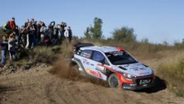 Dani sordo sufri&oacute; problemas con el embrague en Argentina.