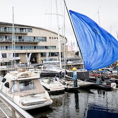 El viento gana la partida al Trofeo Xacobeo