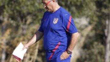 Manzano, en la sesión de ayer.