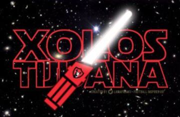 Los Xolos de Tijuana, al estilo Star Wars.