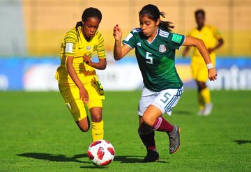 Las seleccionadas tricolores Sub-17 tuvieron su primer partido de Copa del Mundo Sub-17 ante Sudáfrica y terminaron por repartir puntos al empatar por marcador 0-0.