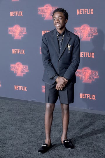 El actor que interpreta a Lucas Sinclair en 2017.