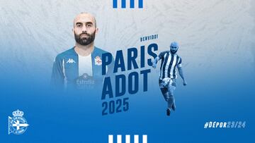 Oficial: Paris Adot refuerza la defensa del Deportivo