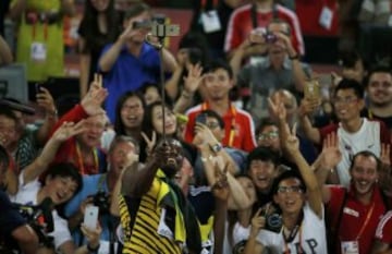 El jamaicano consigue un nuevo oro en los Mundiales de Atletismo de Pekín 2015.