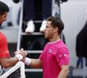 Djokovic gana a Schwartzman a toda máquina