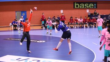 El extremo Folqués con sus
goles le hace un guiño al Barça