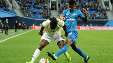 Wilmar Barrios, volante del Zenit de Rusia