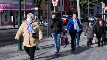 Activan alerta amarilla y naranja para alcaldías de la CDMX por bajas temperaturas