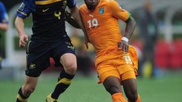 Coulibaly, con Costa de Marfil.