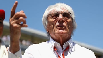 Bernie Ecclestone.