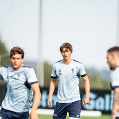 Fer López entrena para el debut