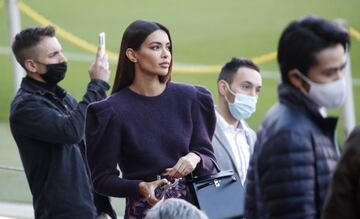 Joana Sanz, pareja sentimental del lateral derecho brasileño.