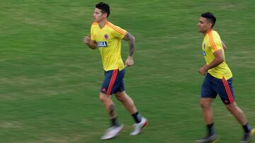 James Rodr&iacute;guez y Falcao Garc&iacute;a