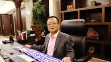 Chen Yansheng posa para AS durante la entrevista que este diario le realizó en China.