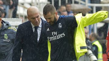 Benzema tiene difícil llegar al City: lesión del bíceps femoral