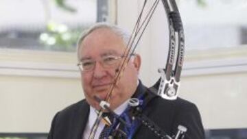 Lorenzo Miret, presidente de la Federación Española de Tiro con Arco.