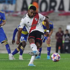 Miguel Borja tras el Superclásico: “Somos justos ganadores”