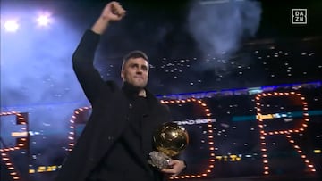 Le homenajean con su canción por el Balón de Oro y lo de Rodri ha dejado loco a todo Inglaterra