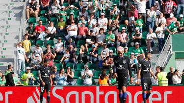 El Atlético en Elche. La ofrenda.