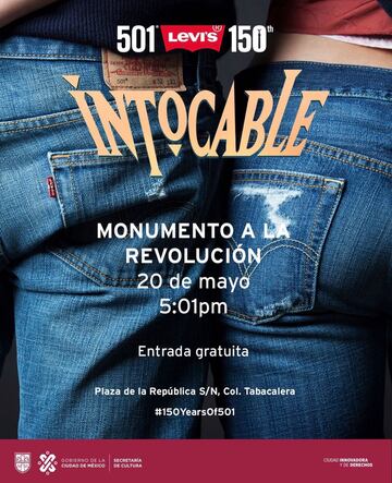 Intocable en el Monumento a la Revolución CDMX