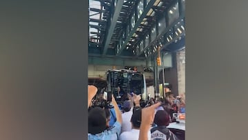 Hostile greeting: New York City fans boo and insult Messi and Inter Miami bus arrival