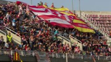 Aficionados del Girona.