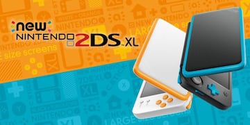 New Nintendo 2DS XL, el &uacute;ltimo modelo comercializado de la familia.