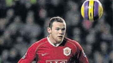 <b>LISTO. </b>Rooney aspira a jugar la final de la Champions en Atenas.