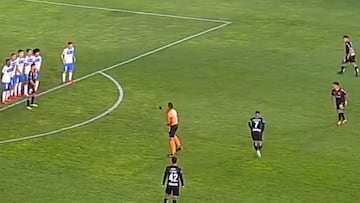 Bryan Carrasco sorprende a la UC y a Bernedo en Copa Sudamericana: ¡qué golazo!