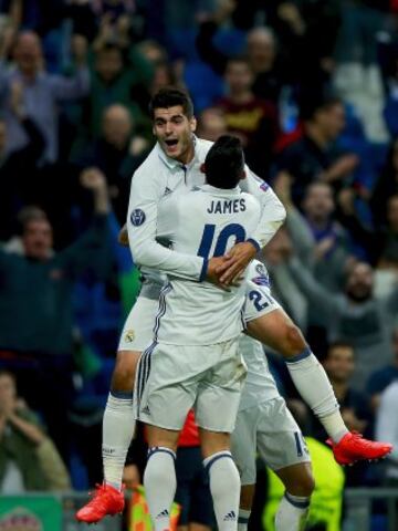 El 10 del Madrid puso el centro justo para el cabezazo de gol de Morata.