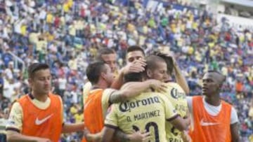 América festejó en el Azul otra victoria en el Clásico Joven.