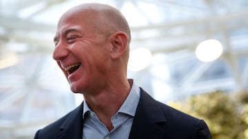 Imagen de Jeff Bezos, el dueño de Amazon.