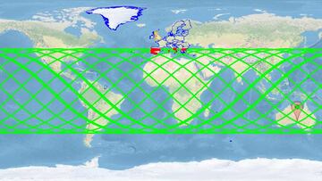 The first stage of the Chinese Long March rocket is likely to fall uncontrollably to Earth this weekend, 30 and 31 July and could hit the continental US.