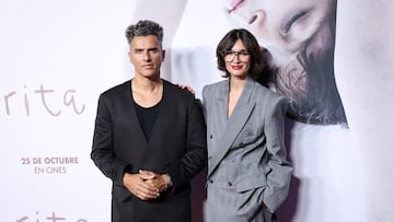MADRID, SPAIN - OCTOBER 21: Paz Vega and Orson Salazar attend 'Rita' premiere at Cine Doré on October 21, 2024 in Madrid, Spain. (Photo by Pablo Cuadra/Getty Images)