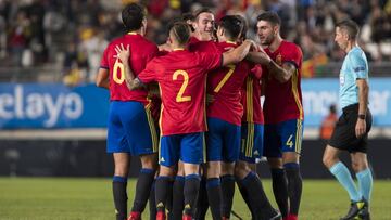 Jugadores de España Sub21.