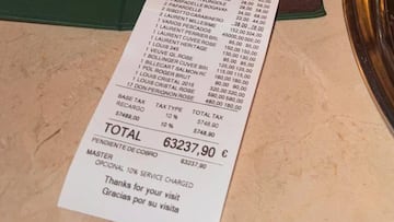 El ticket de más de 60.000 euros por cenar en un restaurante de Mallorca que se ha vuelto viral: “¿De quién es esta cuenta?”