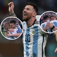 ¿Quién es Antonia Farías, la mujer que abrazó a Lionel Messi tras ganar el Mundial?