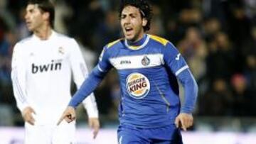 <b>VUELVE. </b>Parejo le marcó un gol al Madrid en la primera vuelta.