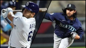 Los mexicanos Jonathan Aranda y Andrés Muñoz, imbatibles en la MLB
