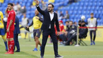 Bordalás. entrenador del Getafe.
