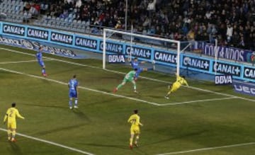 0-1. Gerard anotó el gol de la victoria del conjunto amarillo.