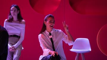La influencer Laura Escanes durante la presentaci車n de la plataforma de TV3 de contenidos audiovisuales '3Cat', a 30 de octubre de 2023, en Sant Joan Desp赤, Barcelona, Catalunya (Espa?a). &3cat* es la nueva marca que emplean todos los canales de la Corporaci車n Catalana de Mitjans Audiovisuals (CCMA) con excepci車n de los contenidos infantiles y juveniles, que conservan su propia identidad. La implantaci車n de esta nueva marca en sustituci車n de TV3 y Catalunya R角dio identifica todos los contenidos de la corporaci車n.
30 OCTUBRE 2023;BARCELONA;CATALUNYA;TV3;3CAT
David Zorrakino / Europa Press
30/10/2023