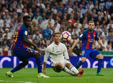 Next up...El Clásico | Cristiano Ronaldo will again clash with Jordi Alba at the Santiago Bernabeu stadium in Madrid.