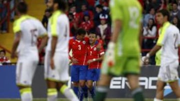 Venezuela no pudo ante el poderío de Chile.