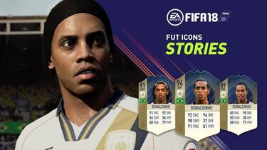 FIFA 18 presenta a Ronaldinho y las FUT Icons Stories