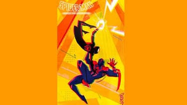 Spider-Man 2099 y Miles Morales se enfrentan en el primer póster oficial de Spider-Man: Across the Spider-Verse
