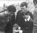 Jugaron un partido en 1971 con Franco todavía en el poder