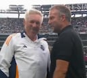 El comentario en RMTV tras ver el buen rollo entre Ancelotti y Flick para hacer daño al culé