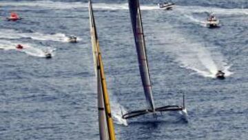 <b>RIVALIDAD. </b>La Jarra de las 100 Guineas fue a parar a manos del barco del BMW Oracle.